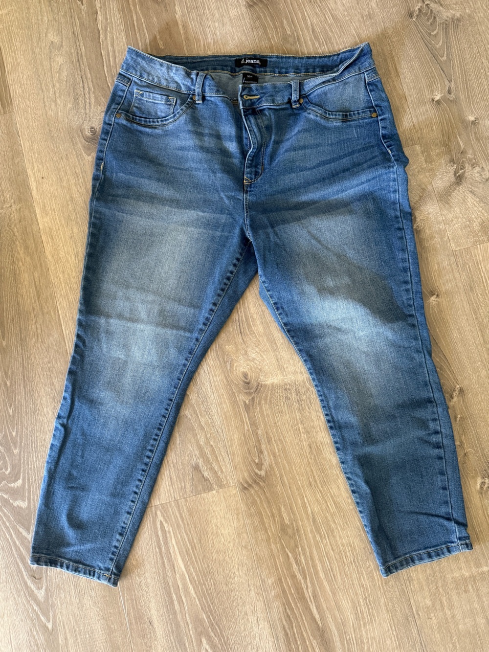 d. jeans Women's Skinny Jeans - Blue Wash